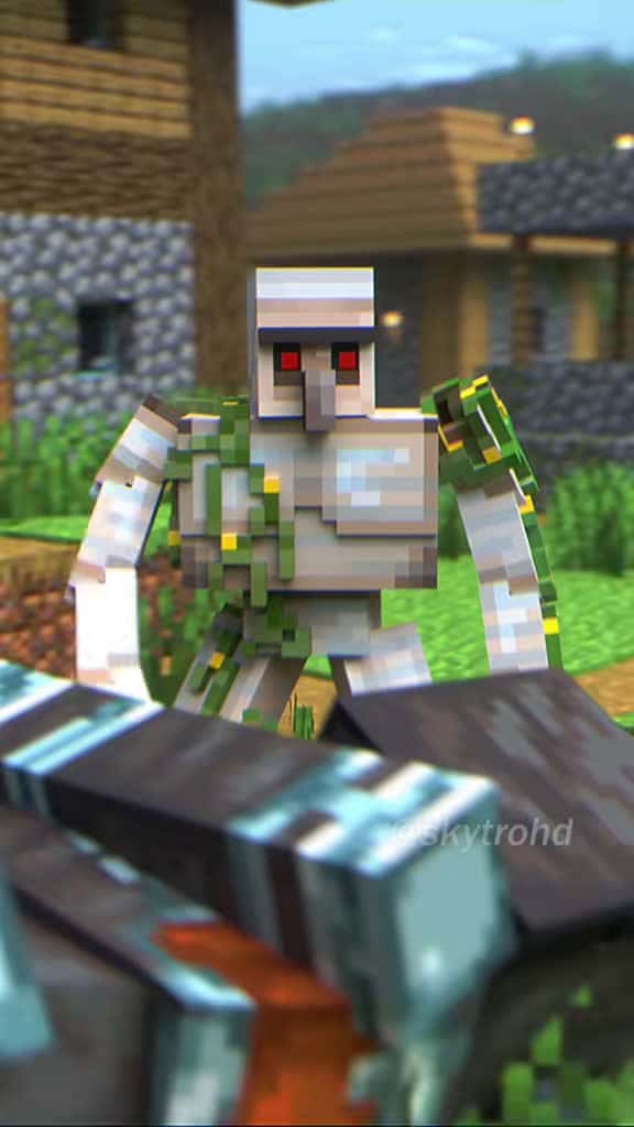 Cover for Gus the Iron Golem’s Second Adventure! 🛡️✨ #Minecraft #Animation #Nostalgia