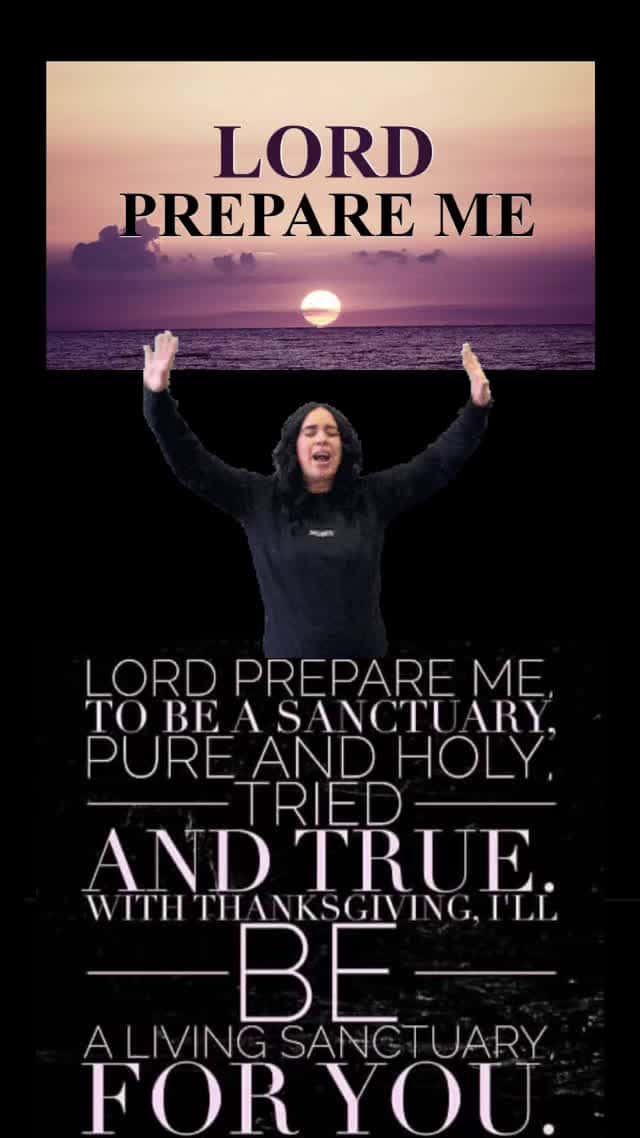 Cover for Prepare Me Lord