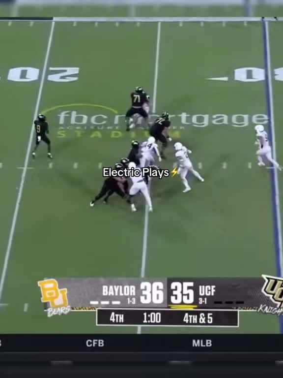 Cover for Electric plays that sparked the crowd ⚡🔥 College football at its clutch moments. #CollegeFootball #FootballHighlights #BigPlays #ClutchMoments