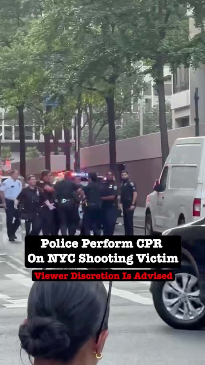 Cover for #TrueCrimeStories Tragic scene in NYC. At least two people shot in Midtown Manhattan according to local reports.