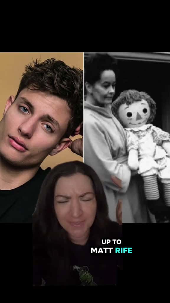 Cover for Again - if anyone has bingo yet PLEASE say the word.  I’m done playing.  #FYP #MattRife #Annabelle #Warrens #horror #Annabelledoll   created by AllegedlyReportedly with howlingindicator’s Creepy and simple horror background mus...