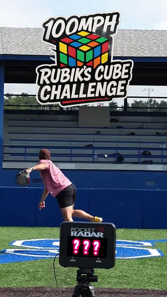 Cover for If you told me a Rubik's Cube could be thrown that fast and not break I would have said you're crazy! #baseball #velo #100mph #60eraguy #elite #mlb #d1 #achieved #101mph #rubikscube #moonball #waboba created by 60eraguy with 60...