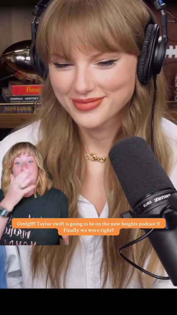 Cover for Taylor Swift Takes on New Heights Podcast!