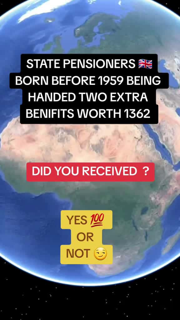 Cover for state pensioners born before 1959 begins handed two extra benefits worth 1362 2025 fyp vid 15222 #us