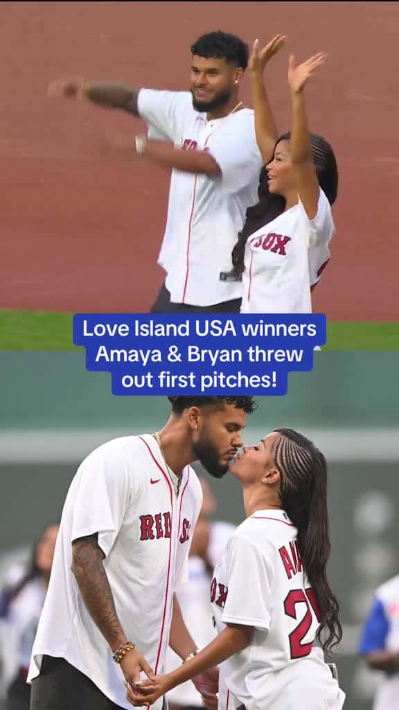 Cover for NEW BOMBSHELLS HAVE ENTERED THE BALLPARK 🏝️⚾️  #MLB #loveislandusa #amayapapaya #redsox #baseball @Love Island USA  created by MLB with MLB’s original sound