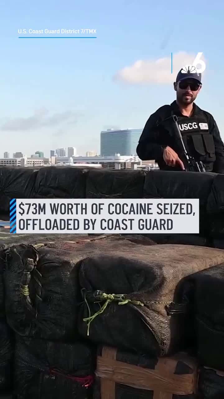 Cover for 🚨💥 #BREAKING 👇👇 WHALE OF A DRUG BUST ON THE HIGH SEAS 🌊🚨 BUSTED: $73M in Blow Seized By Coast Guard‼️📍 About 120 miles northwest of Ecuador, the U.S. Coast Guard Cutter Tahoma intercepted a major cocaine shipment on June