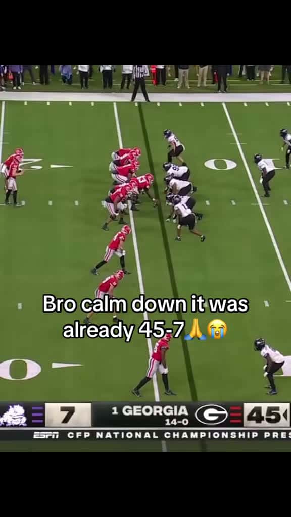 Cover for That moment when it felt decided before the final whistle 🏆🤯 #GeorgiaFootball #NationalChampionship #GoDawgs #CFB