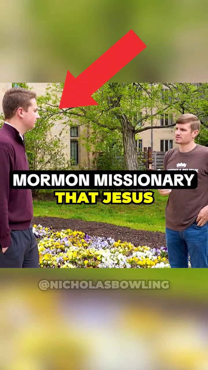 Cover for Mormon Won't Say Jesus is God