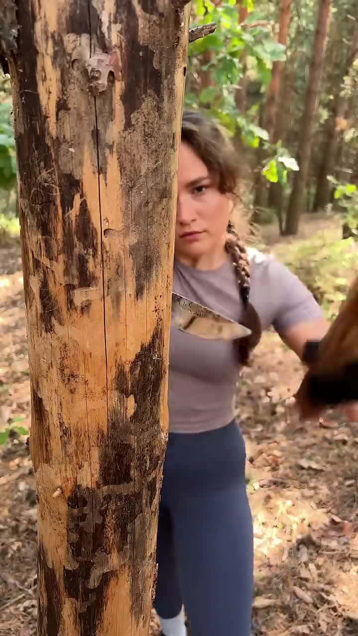 Cover for uhh guys...new survival vid #survival #bushcraft #outdoors #survivalgirl #nature
