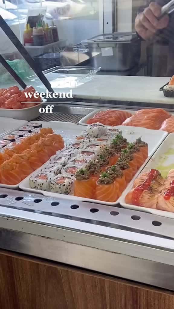 Cover for weekend break break weekend weekendvibes studybreak studytok routine sushi 70597 #ilovescoopz