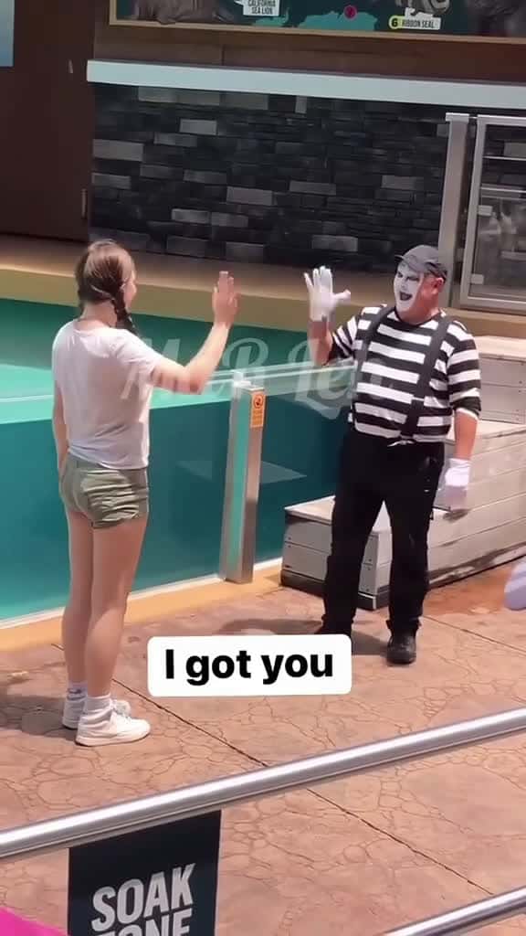 Cover for Funny marine clown lol tomthemime tomtheseaworldmime totanthemime thebestoftom fyp tiktok 90686 #shortvideos