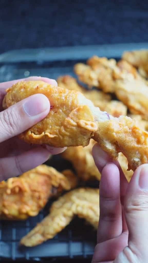 Cover for Fried chicken with kare-kare dipping sauce IS SOOOOO GOOOODDDD karekare food food 47398 #nicevideo