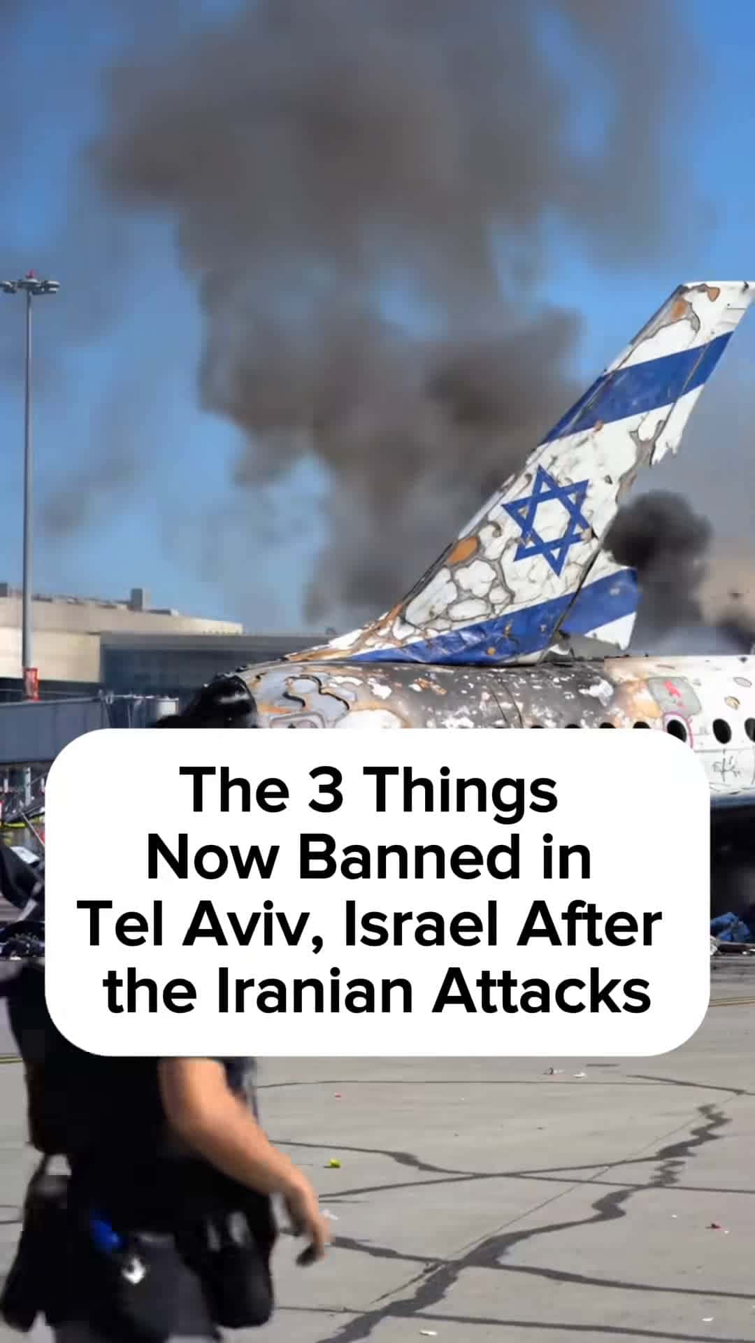 Cover for #UnpopularOpinion 3 Things Now Banned in Tel Aviv, Israel After the Iranian Attacks