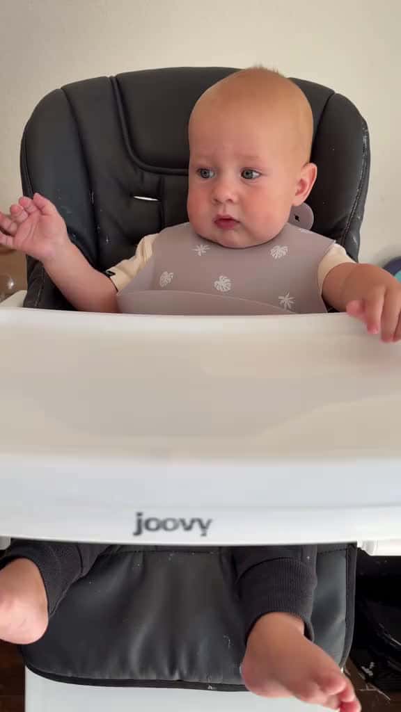 Cover for Turkey fan! 🦃  #blw #babyledweaning #babyfood #babieseating #babies #baby #mom #moms #momlife #motherhood  created by Kadyn with Kadyn’s original sound