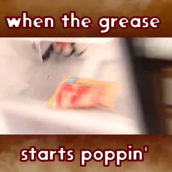 Cover for When the grease is too hot cooking fyp funny 64582 #trending