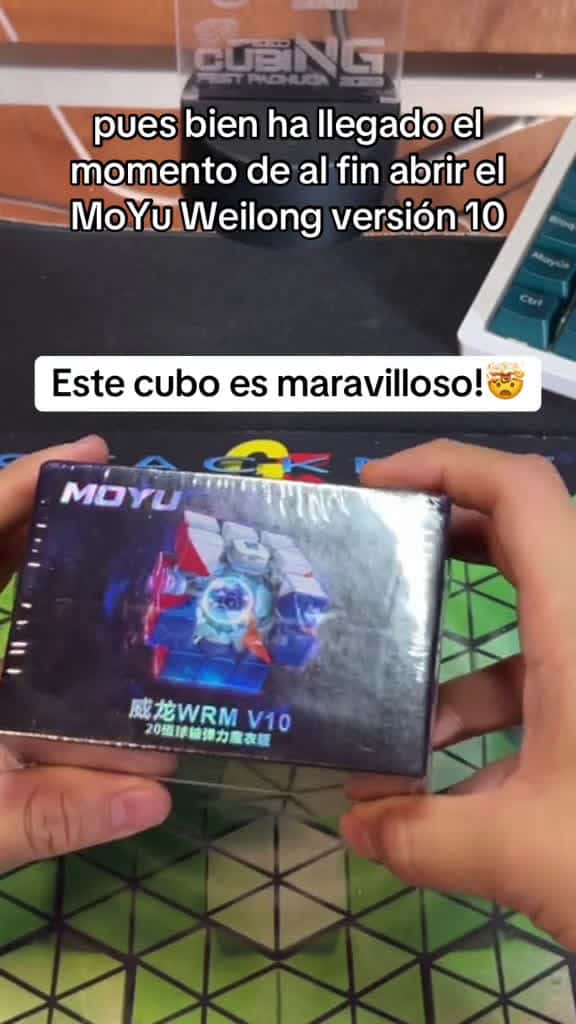 Cover for Moyu Weilong v10 fyp unboxing rubikscube cuboderubik moyucube eddylara 01093 #trend