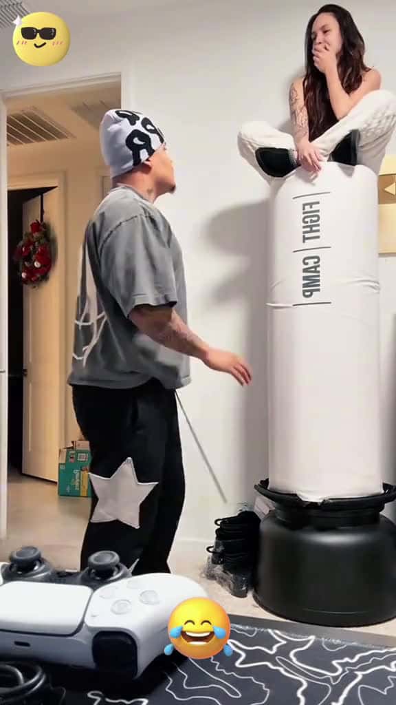 Cover for Scare my husband. funny funnyvideos scared prank funnyprank couple fyp Foryou 90091 #shortvideosscoopz