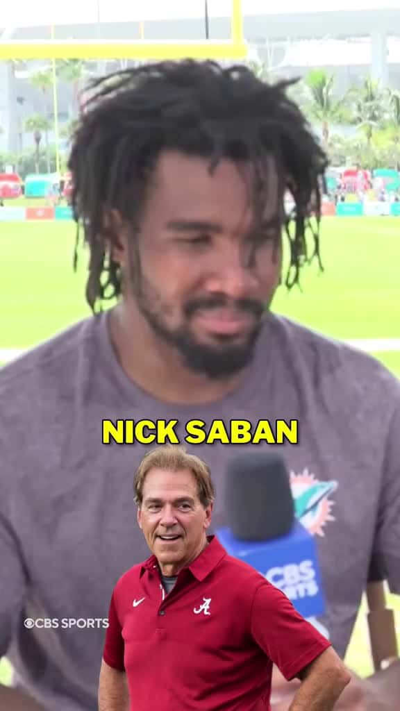 Cover for Does Jaylen Waddle think Nick Saban will ever come back to coaching nicksaban dol 42382 #ilovescoopz