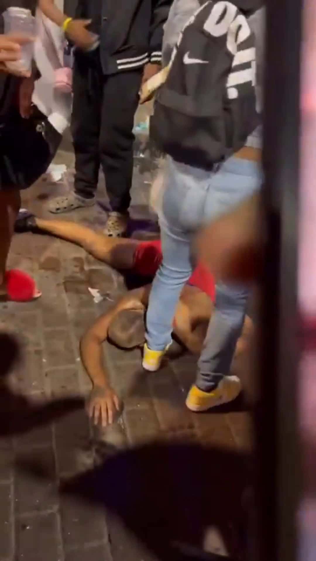 Cover for That is trauma induced loss of consciousness. She probably got knocked out while fighting, and that's the last thing her mind remembered as soon as she woke up.