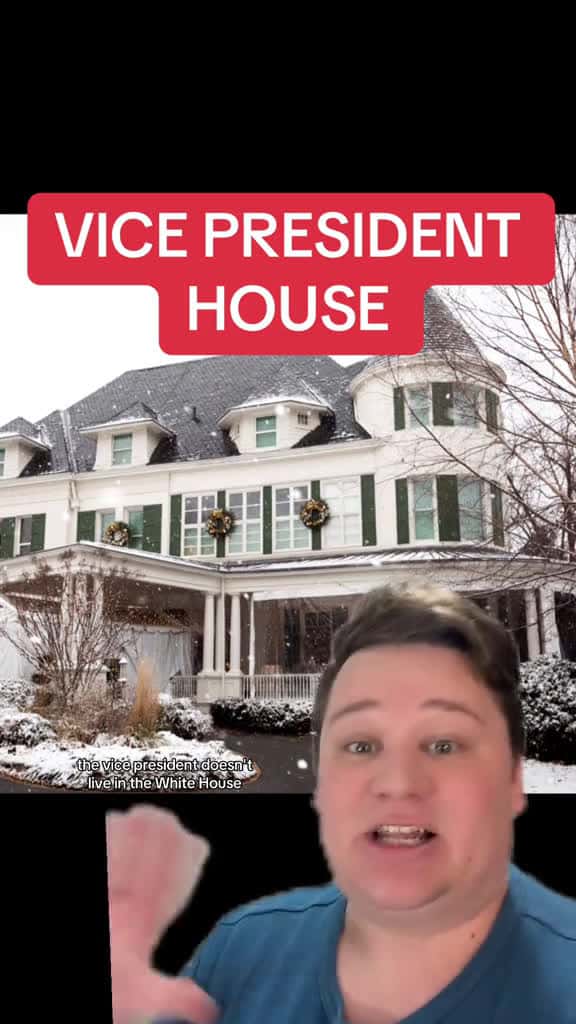 Cover for Inside the Vice President's Residence: A Unique Tour