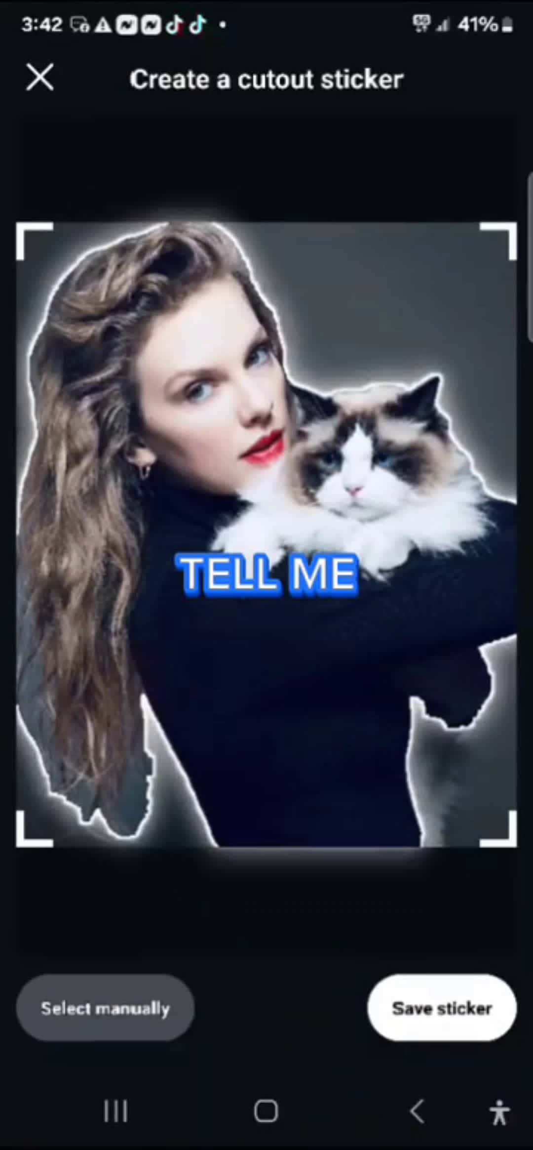 Cover for Tell Me🥰