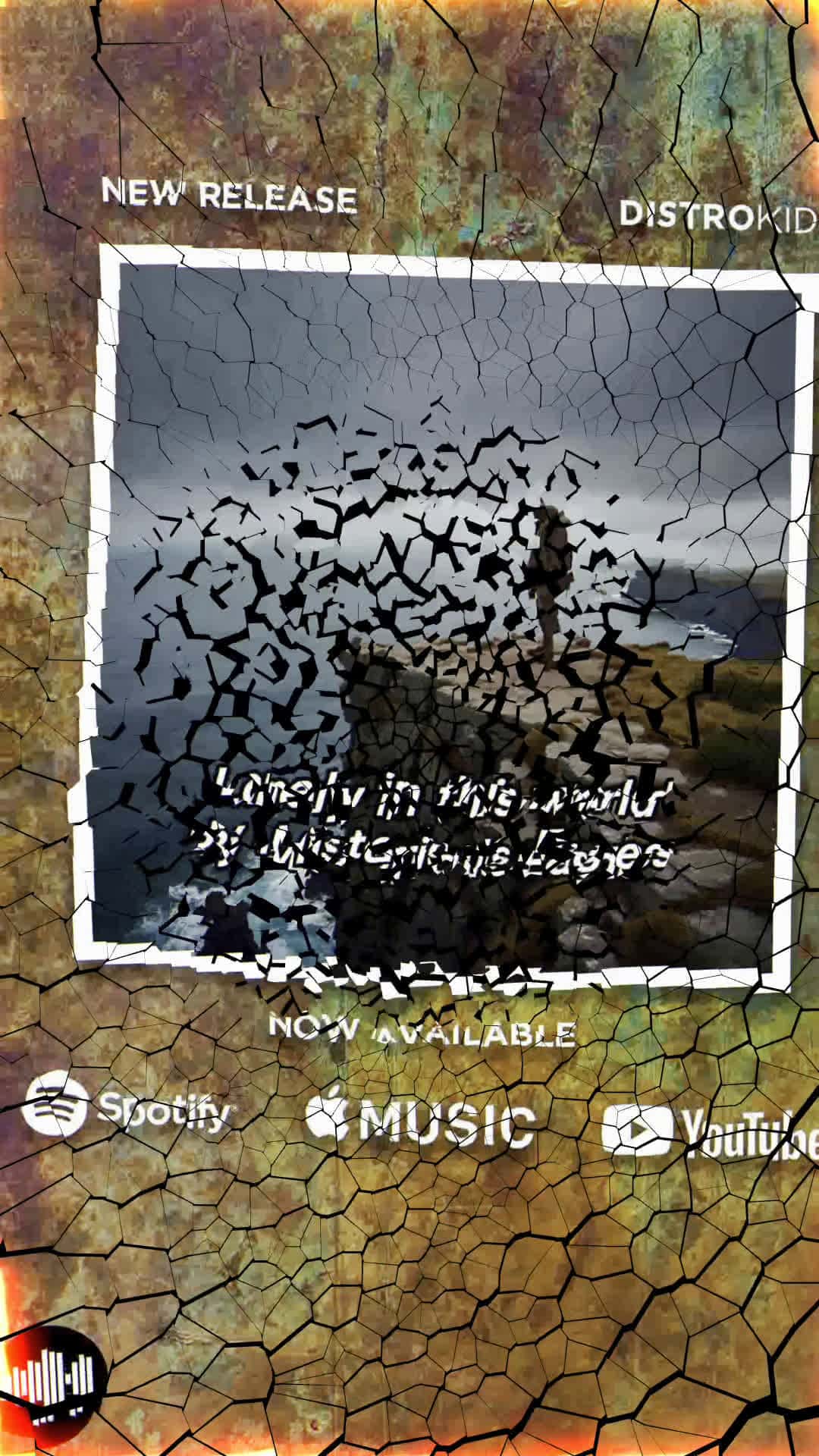 Cover for Lonely in this world by Misterious Eagles  #fyp #distrokid #facts #music