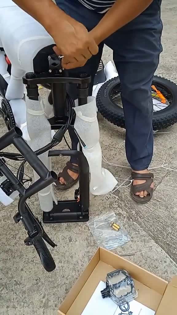 Cover for Heavy electric bike assemble 57790 #shortvideos