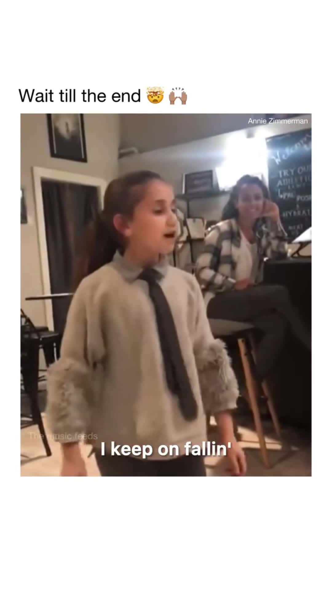 Cover for #OddlySatisfying #viral #trending #song #fyp #foryou Did she do her thing? 👏👏Good job kiddo🎶