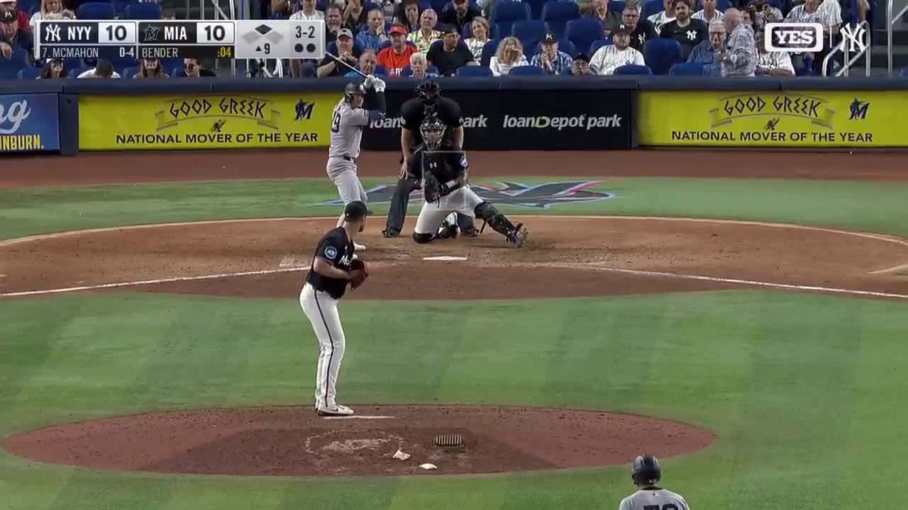 Cover for McMahon’s clutch single puts Yankees ahead in a wild 9th inning! ⚾️🔥 #Yankees #MLB #Walkoff #Baseball #Clutch