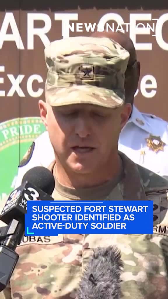 Cover for The suspect who allegedly shot five soldiers at #FortStewart in Hinesville, Georgia, on Wednesday has been identified as Sgt. Quornelius Radford. created by NewsNation with NewsNation’s original sound - NewsNation