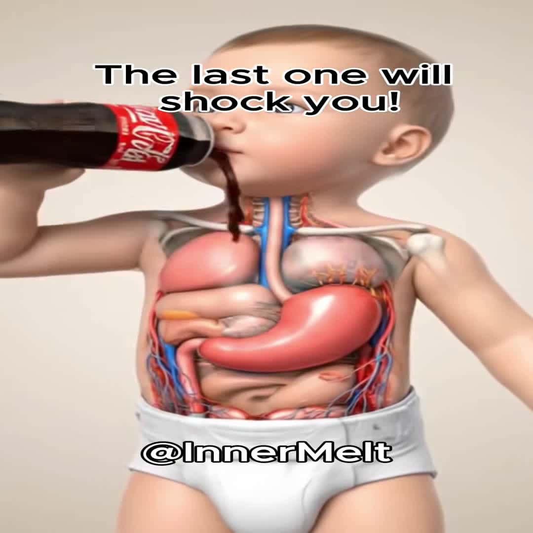 Cover for What we should NEVER give to our body #baby #satisfyingvideos #asmr #unhealthy #health #satisfying #odlysatisfying #ai #phone #chocolate #sugar #soda #icecream #lollipop #juice #frenchfries #fyp #foryoupage