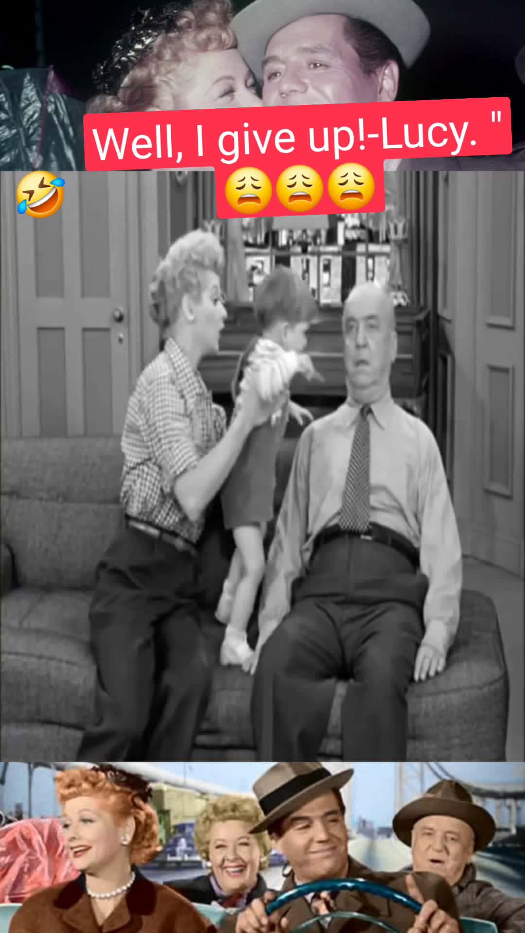 Cover for 🤣 Fred is on a state of shock! 🤣.#ilovelucy #lucy #classic #show #clips #everyone #highlight 