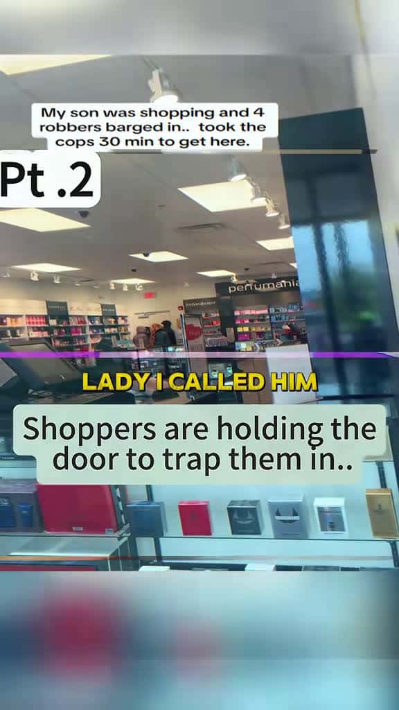 Cover for Shocking moment at Tanger Outlets in Nashville - caught on camera! 🚨 #Robbery #CaughtOnCamera #Nashville #Cops #Crazy