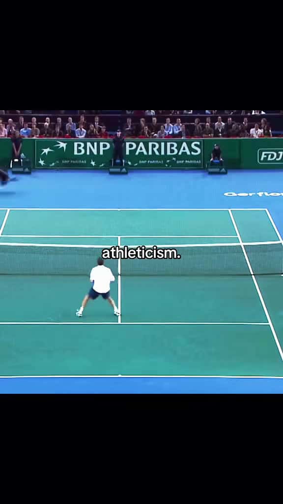 Cover for Unbelievable tennis skills on display! 😳🔥 #Tennis #Athleticism #GaelMonfils