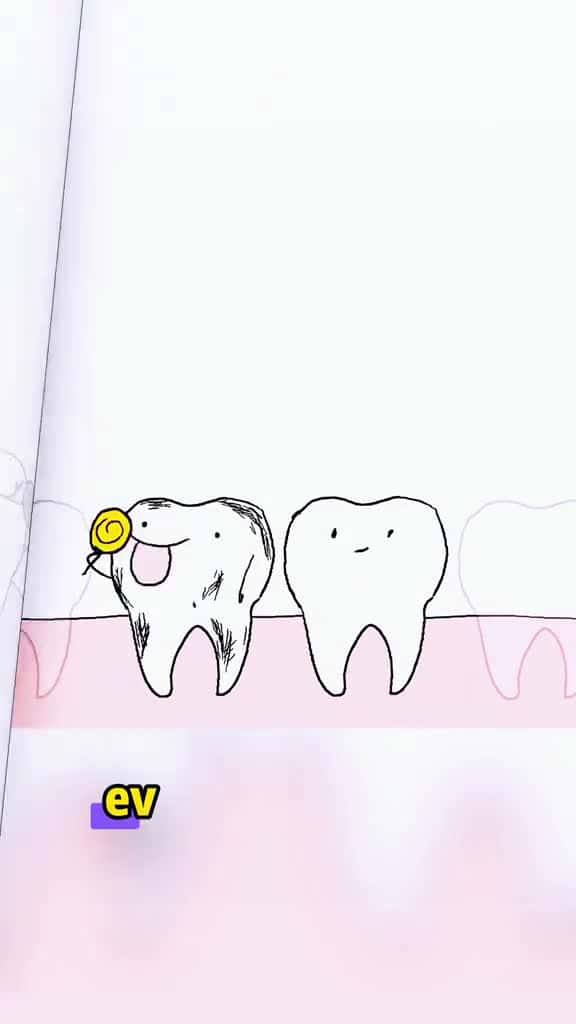 Cover for A tooth envied his companion wearing gold braces and began to eat like crazy.#shorts #cartoon #anime #foryou #viralvideo #drama #animation #kdrama #fyp  created by ninia with ninia’s original sound