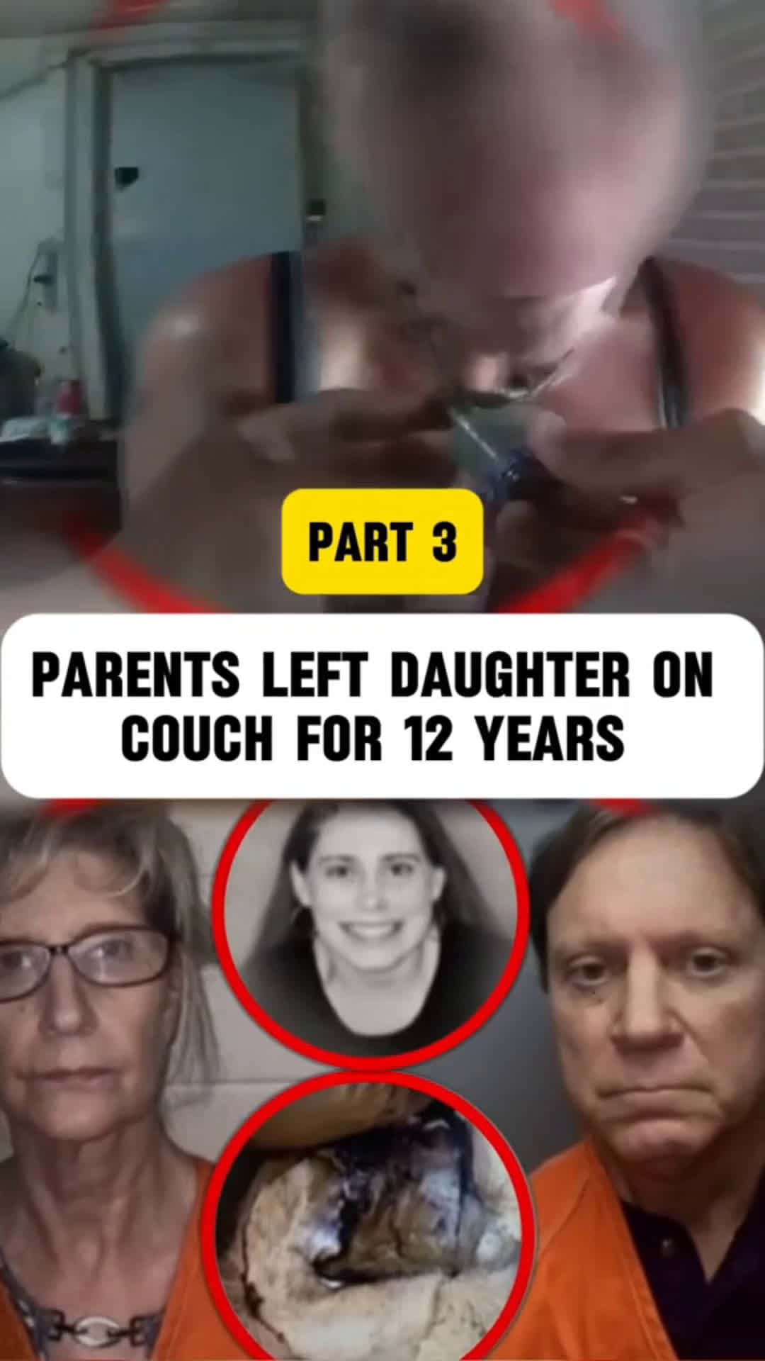 Cover for Parents left their daughter on the couch for 12 years #TrueCrime  #crime  #scoopz  #fyp  #foryou  #police  #policeofficer 