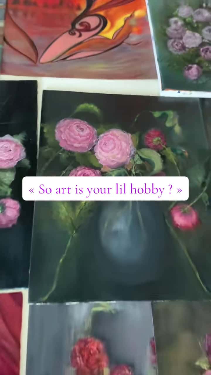 Cover for Little they are! #lilhobby #artistsoftiktok #daydream #trendy #arttrend #viral #trendingsong #artist #art #peinturealhuile #oilpainting #flowers #fleurs #trending