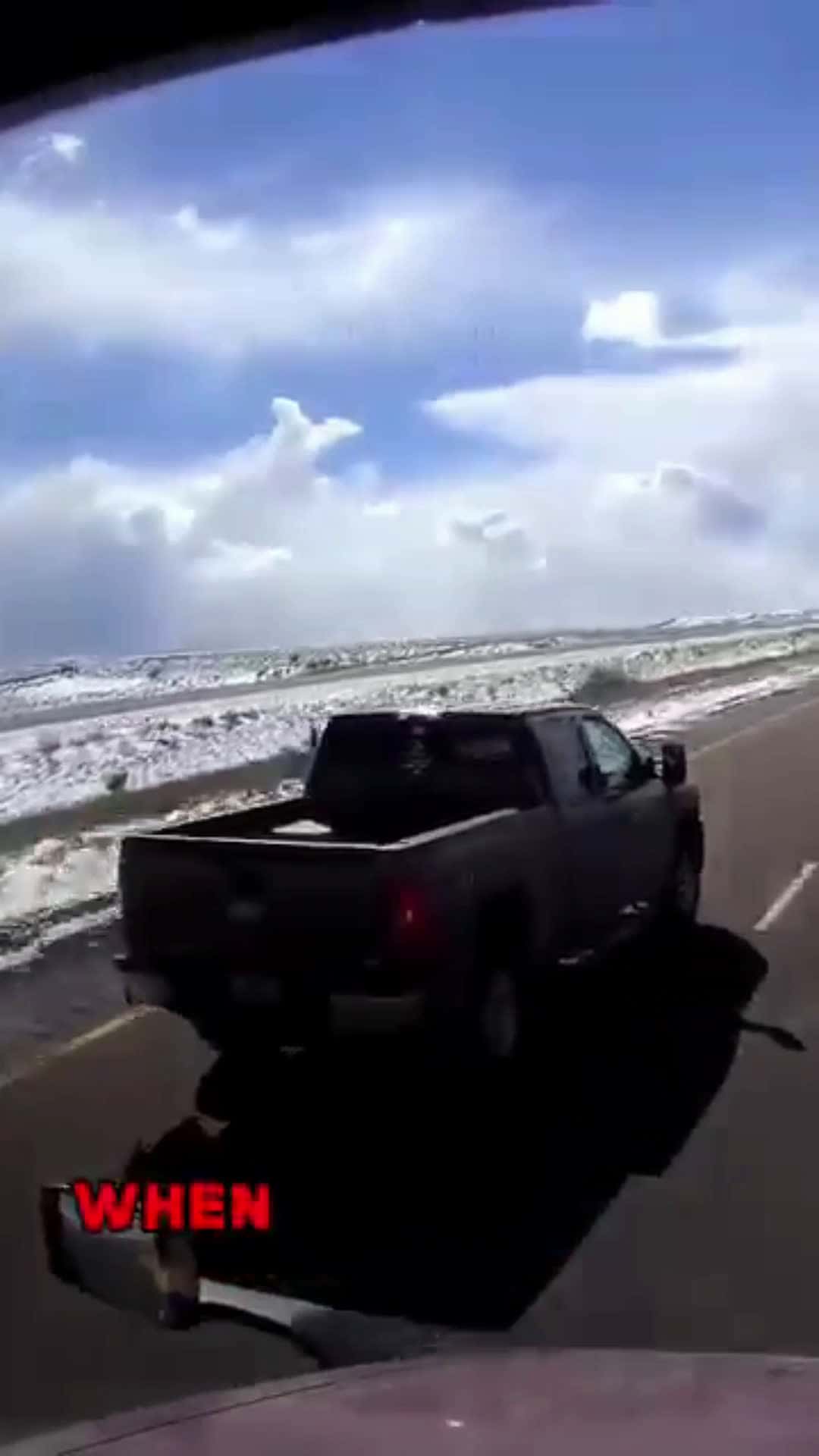 Cover for Pickup Driver Regrets Messing with Trucker