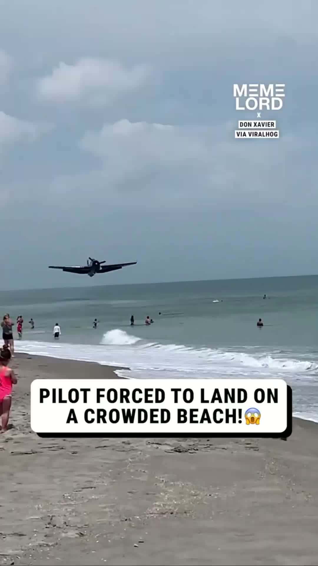 Cover for Pilot is Forced To Land On A Beach 🏖️