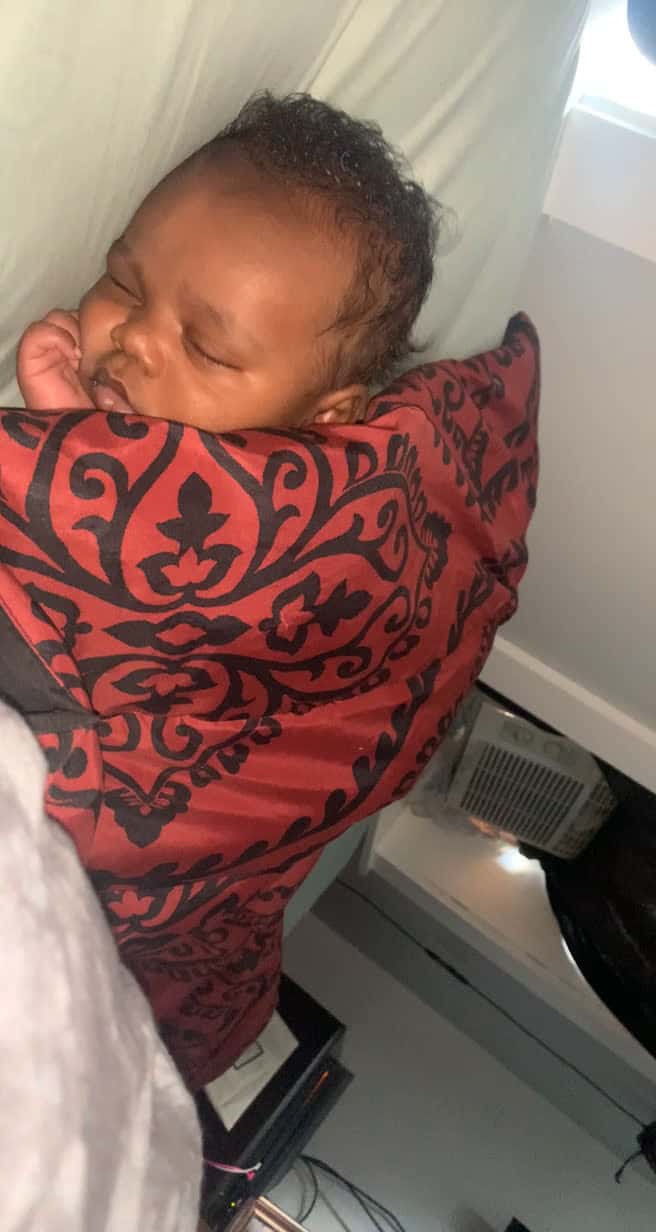 Cover for My sleepy baby
