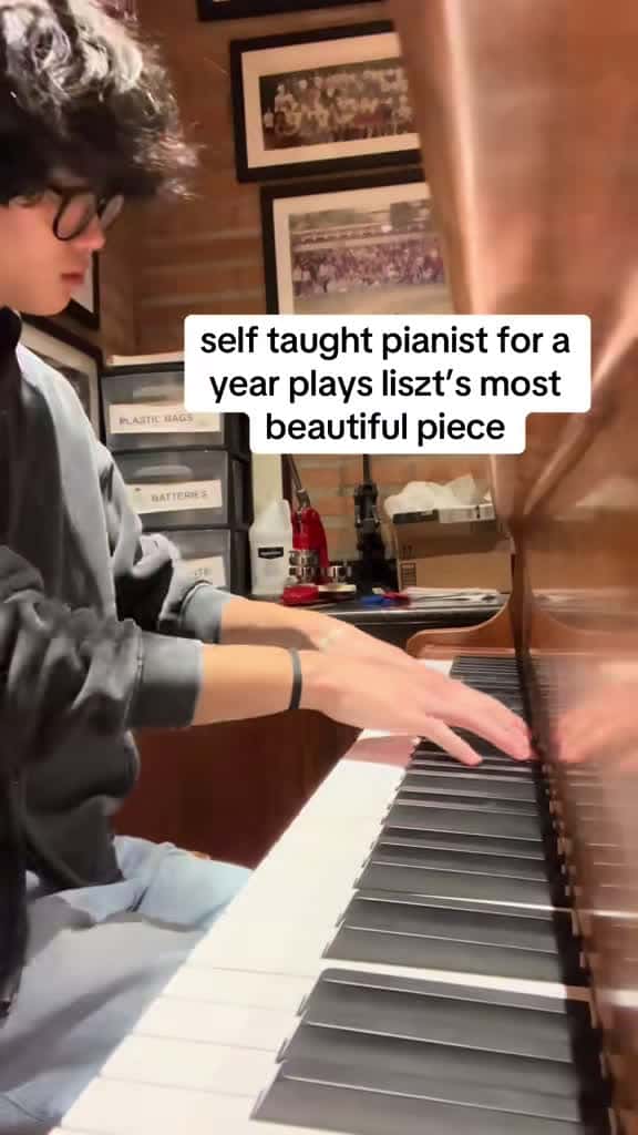 Cover for Tell me what I should fix in this Liszt & Chopin piano piece — where should I improve next? 🎹✨ #liszt #chopin #classicalmusic #pianotok #fyp