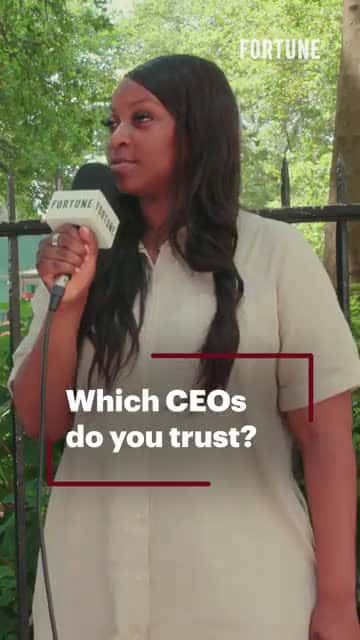 Cover for Which CEOs do you trust?