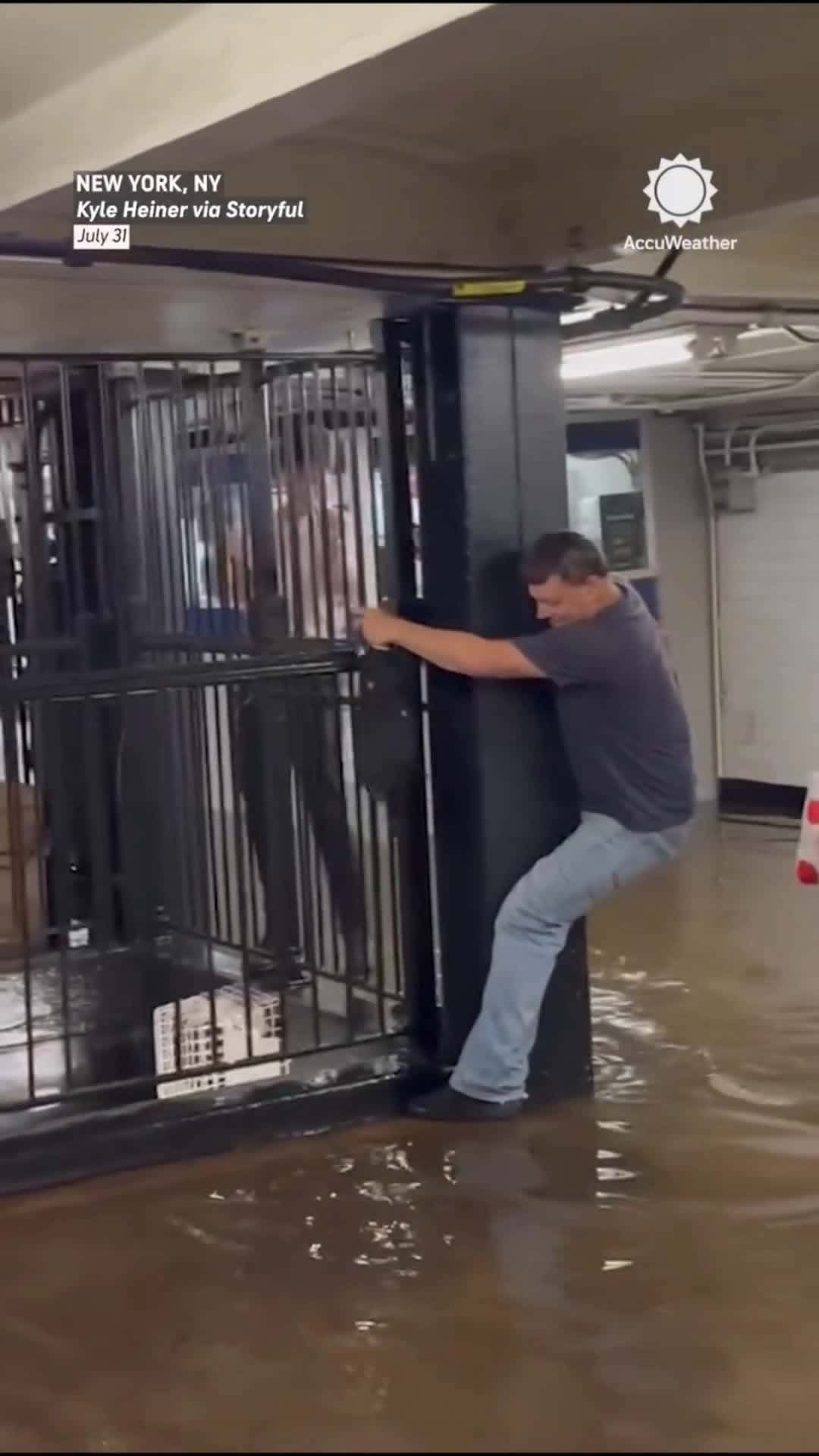 Cover for 🚨 NYC UNDERWATER? 🚇🌊Torrential rain slammed New York and much of the Northeast Thursday—flooded subways, waterlogged roads, chaos in the commute.🌧️ Flash floods hit fast.🗽 NYC got drenched.🚨 Infrastructure? Not ready.