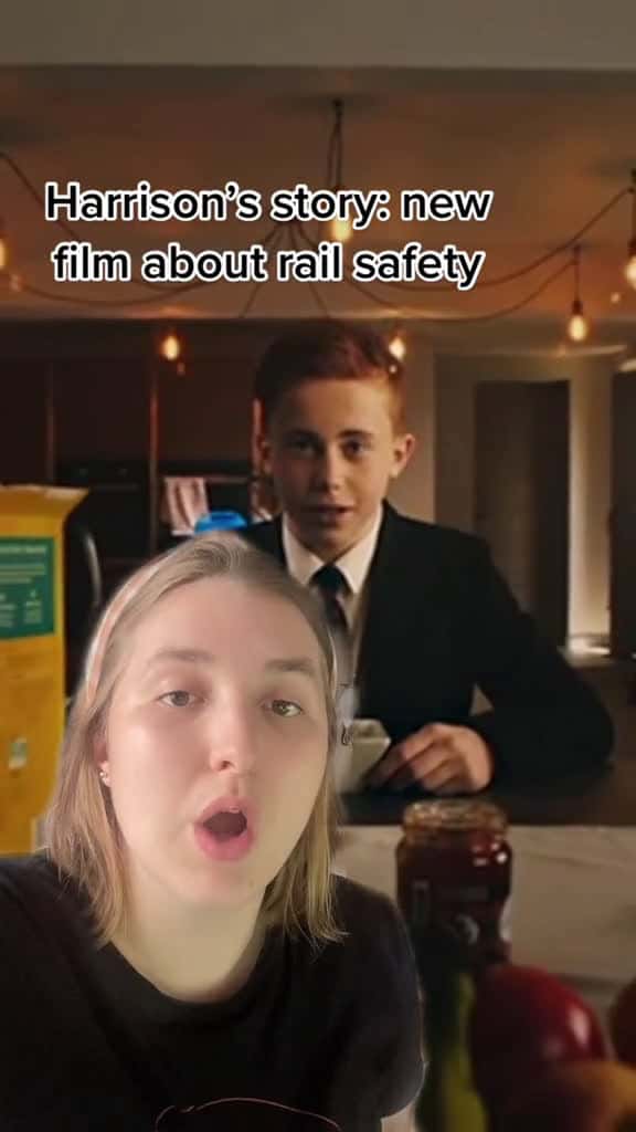 Cover for This powerful film is so important to educate children on safety around rail lines- of the 10789 #trending
