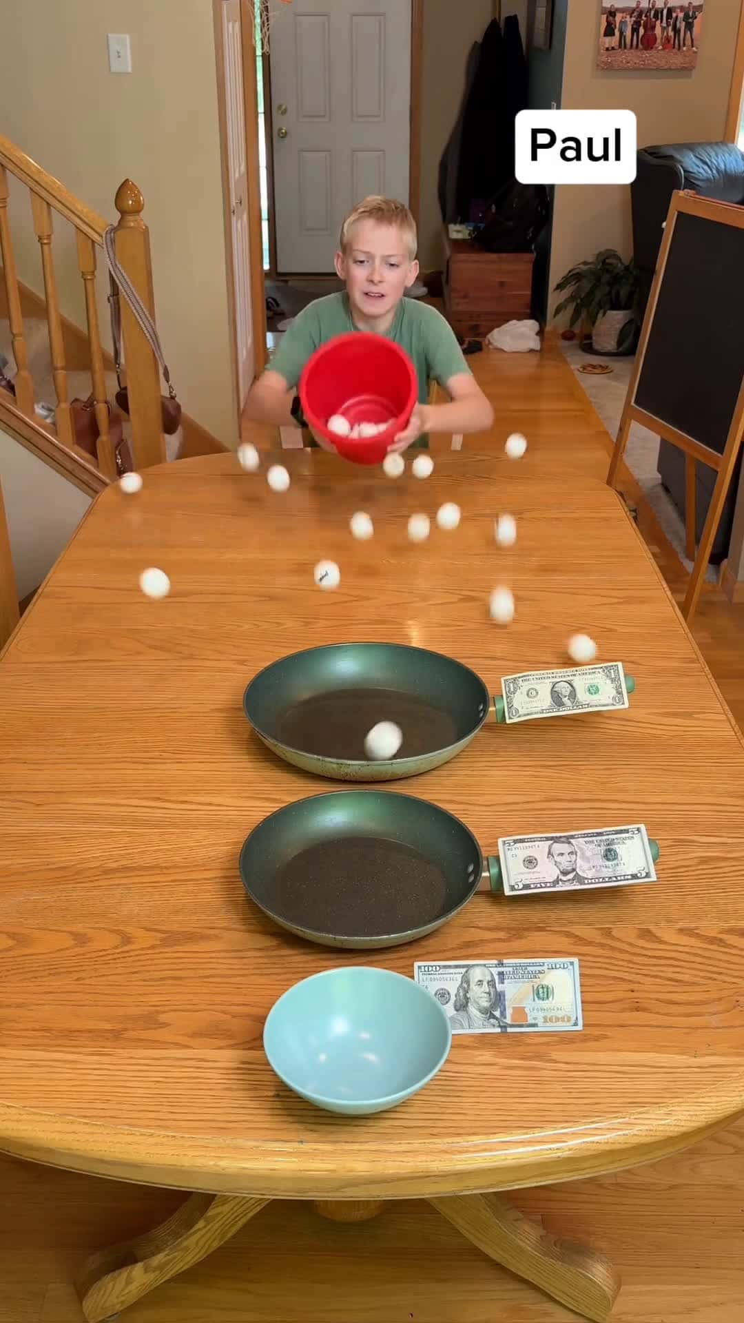 Cover for Pantastic Party Game 🍳Brothers and sister play funny family party game at their kitchen table using frying pans and ping pong balls.  #fun  #family  #game  #scoopz 