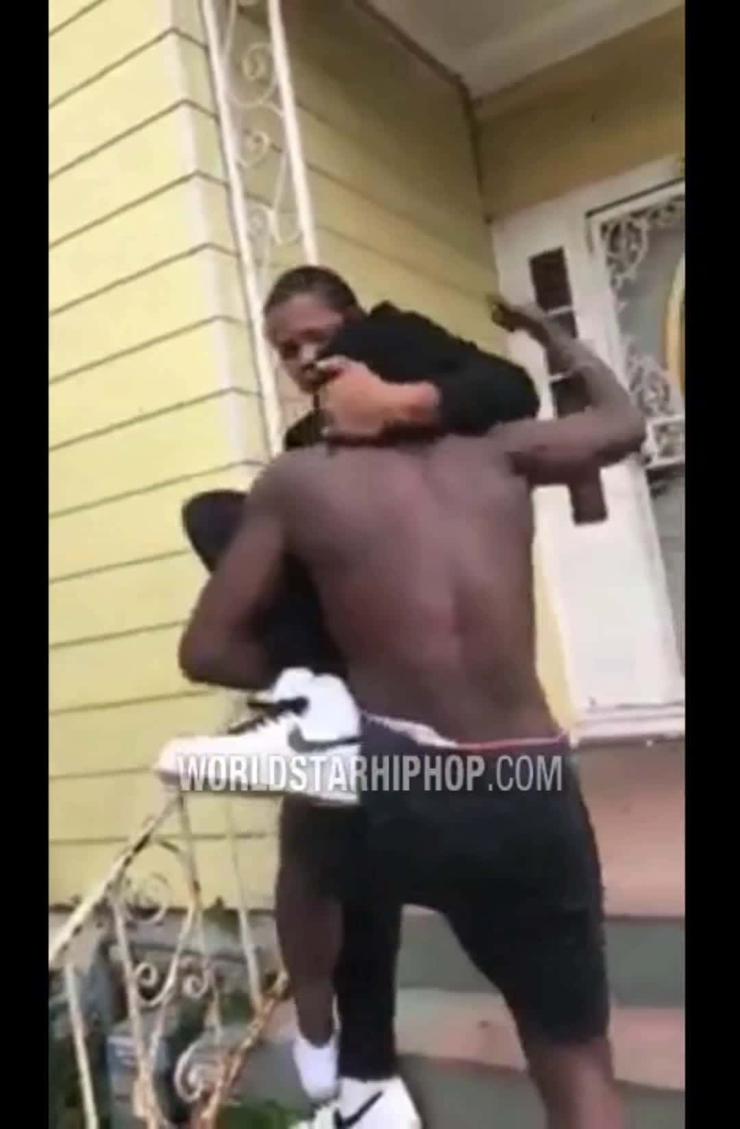 Cover for Son stands up to moms abuser 💪🏾.  #fight #fyp #fypシ #trending #tiktok #knockout 
