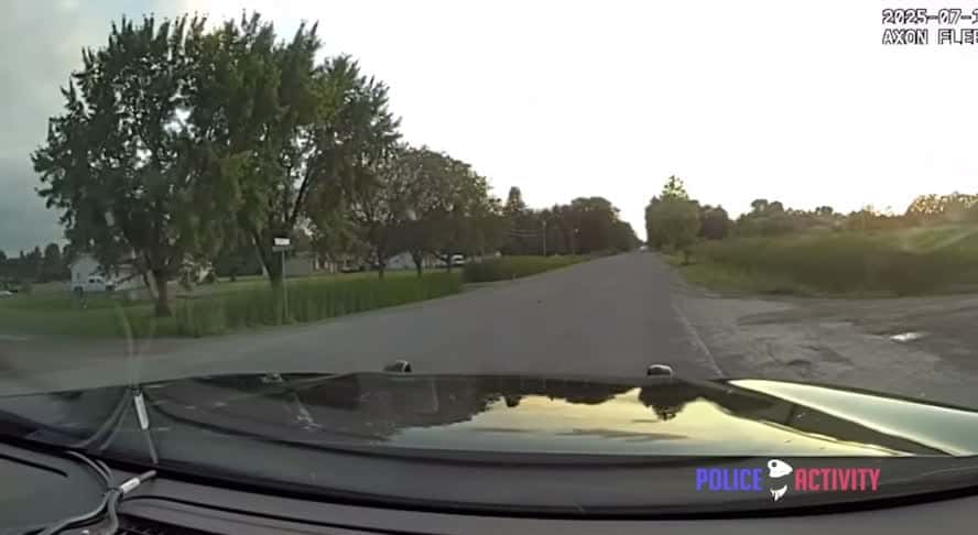 Cover for Wanted Felon On Motorcycle Leads Police Down Bumpy Dirt Road Before Crashing