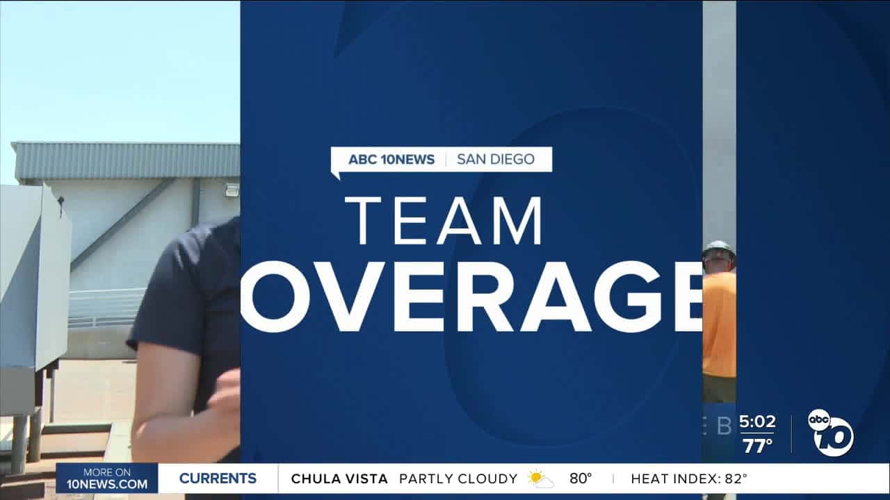 Cover for Construction workers not slowing down as days heat up