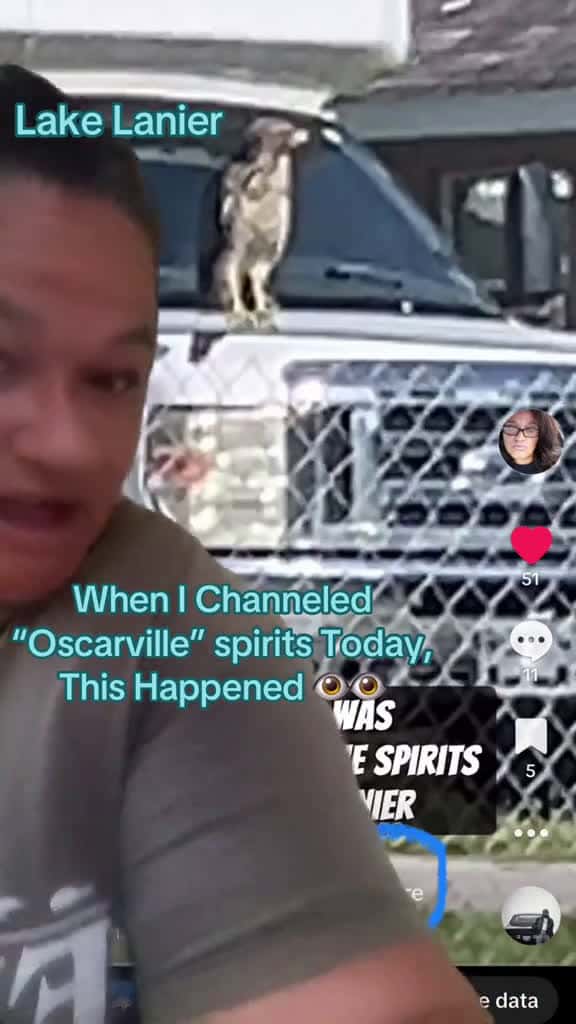 Cover for The spirits of lake Lanier aren’t looking for revenge, they are looking for remembrance!! Say their names! Remember them! Those are our Ancestors!! #oscarville#lakelanier #flood#flooded#spirits #spirittiktok #channeling #channe...