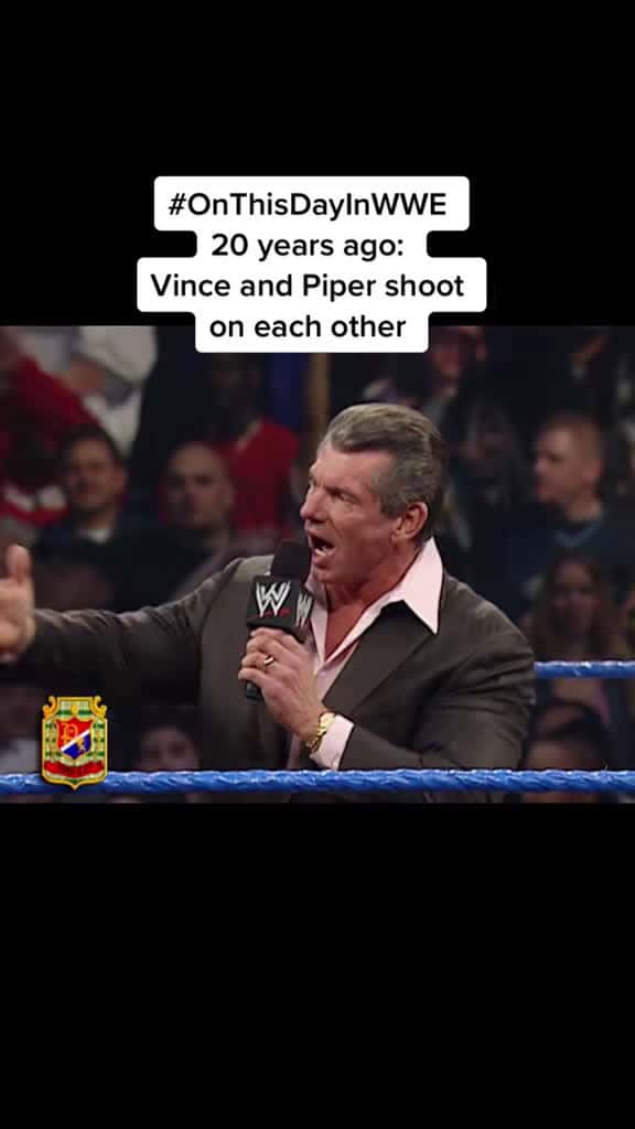 Cover for 🔥 Piper's Pit returns after 14 years with an unscripted clash between Roddy Piper and Vince McMahon! Tensions rise as personal jabs fly. 😂 Don't miss this iconic moment! #WWEMoments #PipersPit #WrestlingThrowback